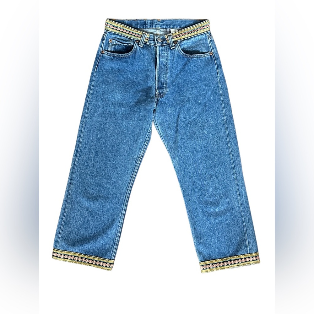 RARE Vintage BUZZ 18 Levi’s 501 1990’s Reworked Cotton Jeans 29 Size 4